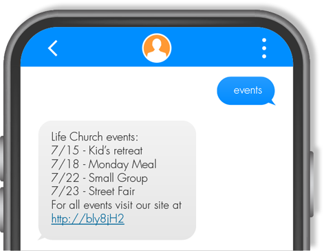 text message marketing for churches